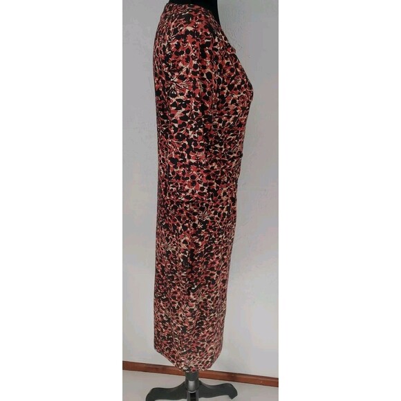 Muted Neutrals Cotton Midi Bodycon Pencil Dress NWT | Peruvian Connection M - Picture 5 of 10